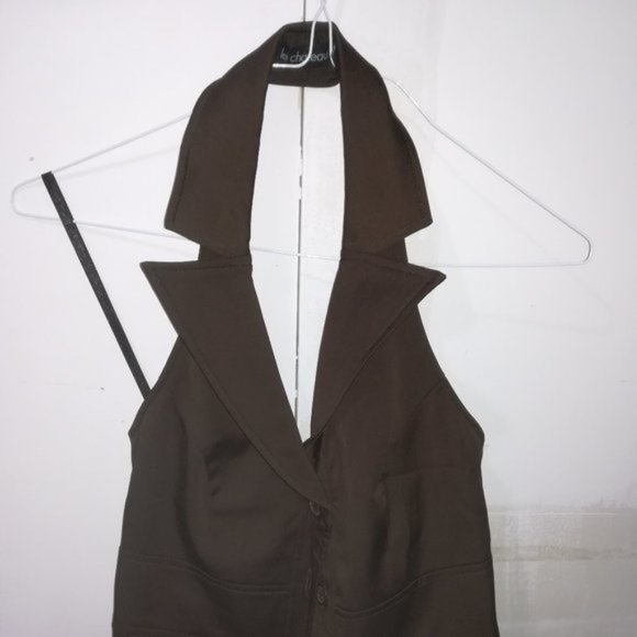 Pencil skirt + open-back vest, size 00 - Picture 4 of 6